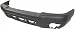 99-01 FORD EXPLORER FRONT BUMPER COVER SUV, Mat-Dark Gray Texture with Chrome Hole (1999 99 2000 00 2001 01) F010313 YL2Z17757BAA