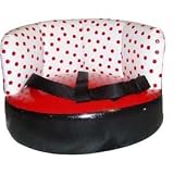 Comfy Toddler Booster Seat -color: Red/Black