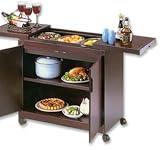 Hostess HL6232 / Console Hostess Trolley mahogany antique