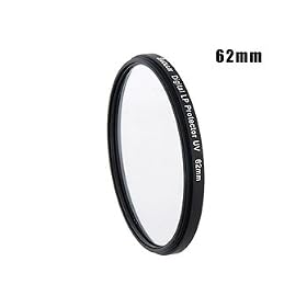 EMOLUX 62mm DLP Ultra-violet UV Filter Lens Protector (Black) + Worldwide free shiping