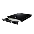 ASUS External Slim Black 8X DVD-RW Stylish Diamond Cut Design Optical Drive SDRW-08D2S-U/BLK/G/AS