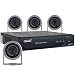 Sumas 4-Channel Standalone Network DVR Surveillance Kit w/Smartphone Remote Access, 320GB HDD & 4 Infrared Cameras