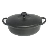 Staub5-QuartOvalPremiumCocotte,BlackMatte