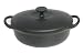 Kitchen & Housewares : Staub 6-Quart Oval Premium Cocotte, Black Matte
