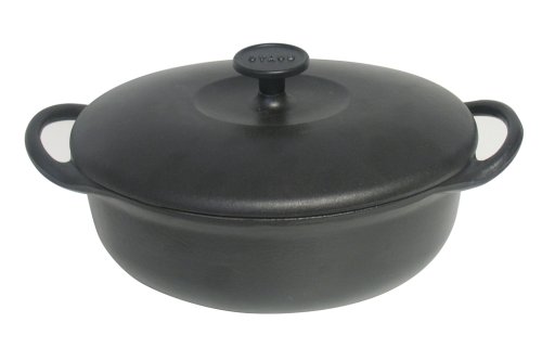 Staub 6-Quart Oval Premium Cocotte, Black Matte