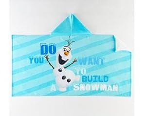 Disney Frozen Blue Color Hooded Towel for Kids (Olaf)