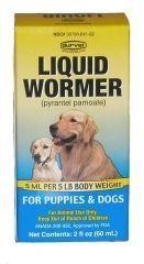 Durvet Woodstream Liquid Dog Wormer 2 Ounces - 11-1172
