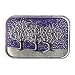 Trees In Snow Embossed Sticker Seals