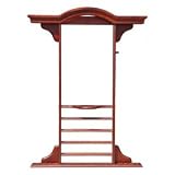 Sterling Deluxe Wall Rack - Mahogany