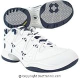 Prince Men's QT Scream 2 (White/Navy) Tennis Shoes, Available in Sizes 7.5 thru 14