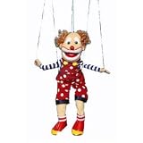 Sunny Puppets Bald Clown Marionette