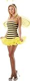 Womens Sexy Bumble Bee Costume Adult Sizes Small-Medium Medium-Large