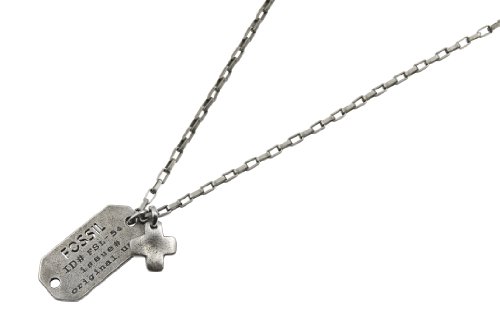 FOSSIL Herrencollier Edelstahl 60 cm JF84924040 Preisvergleich
