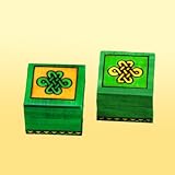 Small Celtic Knot Linden Wood Ring Box