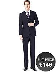 Big & Tall Autograph 2 Button Jacket with Wool