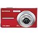 Electronics : Olympus FE360 8MP Digital Camera with 3x Optical Dual Zoom (Red)