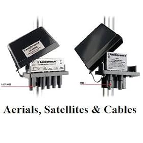 Anterference 3 way external tv aerial splitter