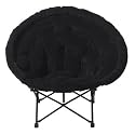 Black Corduroy Sphere Chair