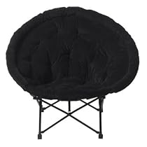 Black Corduroy Sphere Chair