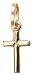 Jewelry : 14k Yellow Gold Cross Charm