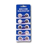 SR1130SW / 389 / 390 Silver Oxide Button Cells, 1.55V, 10-Pcs Card