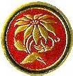 Poinsettia Embossed Seals