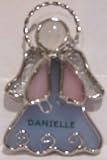 Aaron personalized stained glass ornament