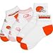 Cleveland Browns Women's 3-Piece Sock Pack