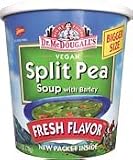 Split Pea Soup with Barley, 2.5 oz Big Cup, Package of 6