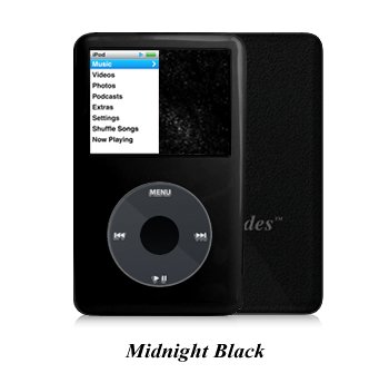Shades iPod Classic 6G Case/Skin - 80, 120, 160GB(2009 Model) - Midnight Black