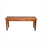 Shaker Dining Bench - Oak