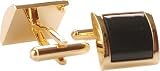 Daniel Dolce Men's Ck22 Cufflinks Gold