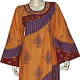 Party & Evening Wear Long Sleeve Cotton Caftans Size S (kftn732)