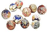 ShalinCraft Paper Mache Balls Unique Christmas Gift Ideas Diameter : 1 inches