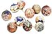 ShalinCraft Paper Mache Balls Unique Christmas Gift Ideas Diameter : 1 inches