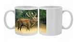 RED DEER - stag in rut bellows Photo Mugs