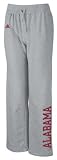 Alabama Crimson Tide adidas Women's Grey Word Plus Stretch Fleece Pants