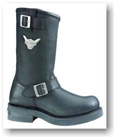 Harley Davidson MEGA CONDUCTOR BLACK Mens Boots D91135 Picture