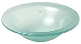 Decolav 1000TU-WH Tempered Glass Undermount Vessel, Frosted White