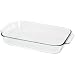 Pyrex Bakeware 2-Quart Oblong Baking Serving Dish, Clear