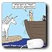 Londons Times Religion Heaven Hell Cartoons - Sorry No Unicorns - Mouse Pads