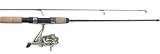 Eagle Claw Featherlight MSFLX562 5'6 Spinning Rod and Reel Combo