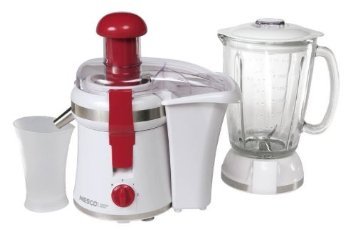 Nesco American Harvest JB-50P 2-in-1 Juicer/Blender, White Nesco American Harvest JB-50P 2-in-1 Juicer/Blender, White