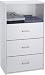 Ameriwood 7109015T White 3 Drawer Cabinet