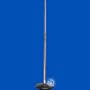 Atlas Sound MS20 Heavy Duty Round Base Mic Stand (Chrome)