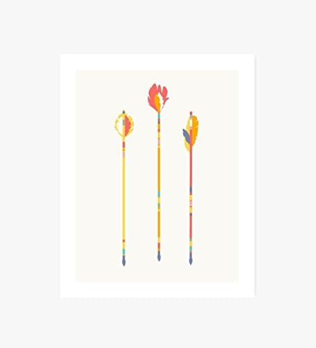 Three Arrows Art Print