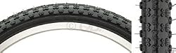 Kenda K50 BMX Tire 20 x 2.125 Black Steel
