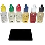 Gold Testing Solutions Kit 10k 14k 18k 22k Silver Platinum Puritest Scratch Stone