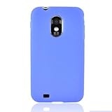 WIRELESS CENTRAL Brand Silicone Gel Skin BLUE Sleeve Rubber Soft Cover Case ....