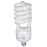 65 Watt CFL Light Bulb - 300 W Equal - Full Spectrum Daylight 6500K - Spring Lamp - Sunlite 05577-65